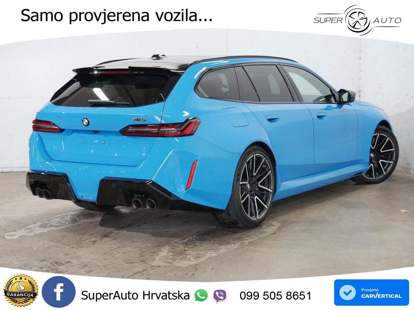 BMW M5 Touring 4.4 V8 (727 KS) xDrive Steptronic ACC+HEAD+4xGR SJED+360+PANO