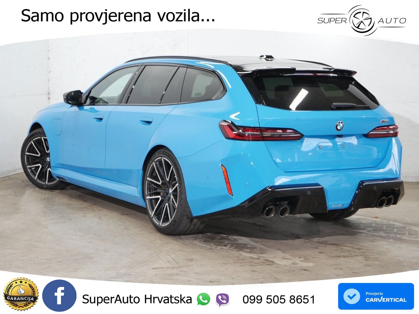 BMW M5 Touring 4.4 V8 (727 KS) xDrive Steptronic ACC+HEAD+4xGR SJED+360+PANO