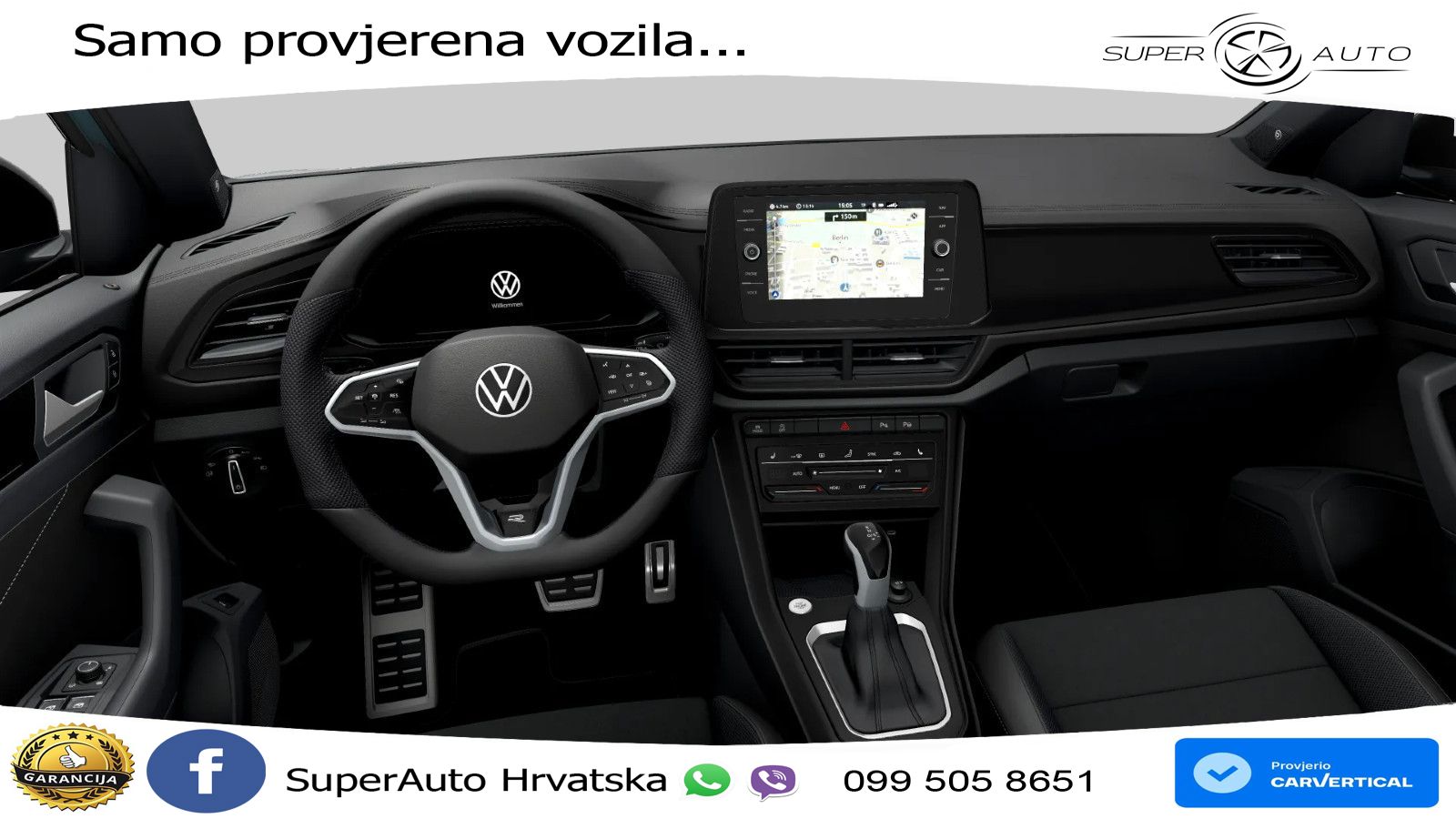 Volkswagen T-Roc 1.5 TSI (150 KS) DSG R-Line LED+GR SJED+ACC