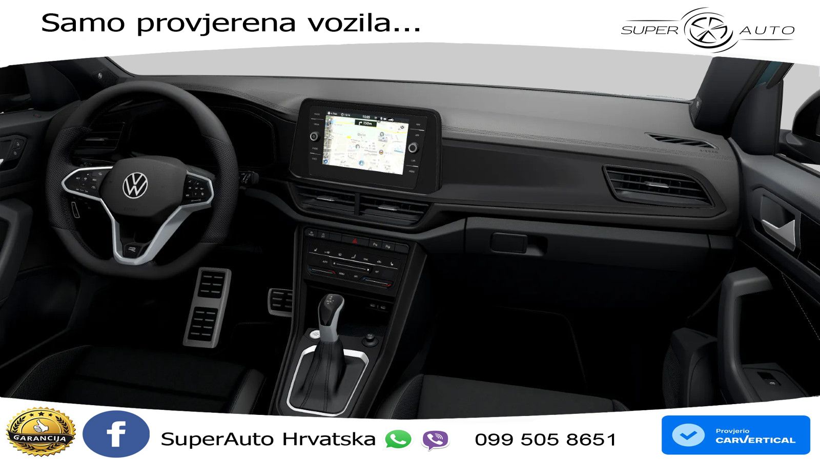Volkswagen T-Roc 1.5 TSI (150 KS) DSG R-Line LED+GR SJED+ACC