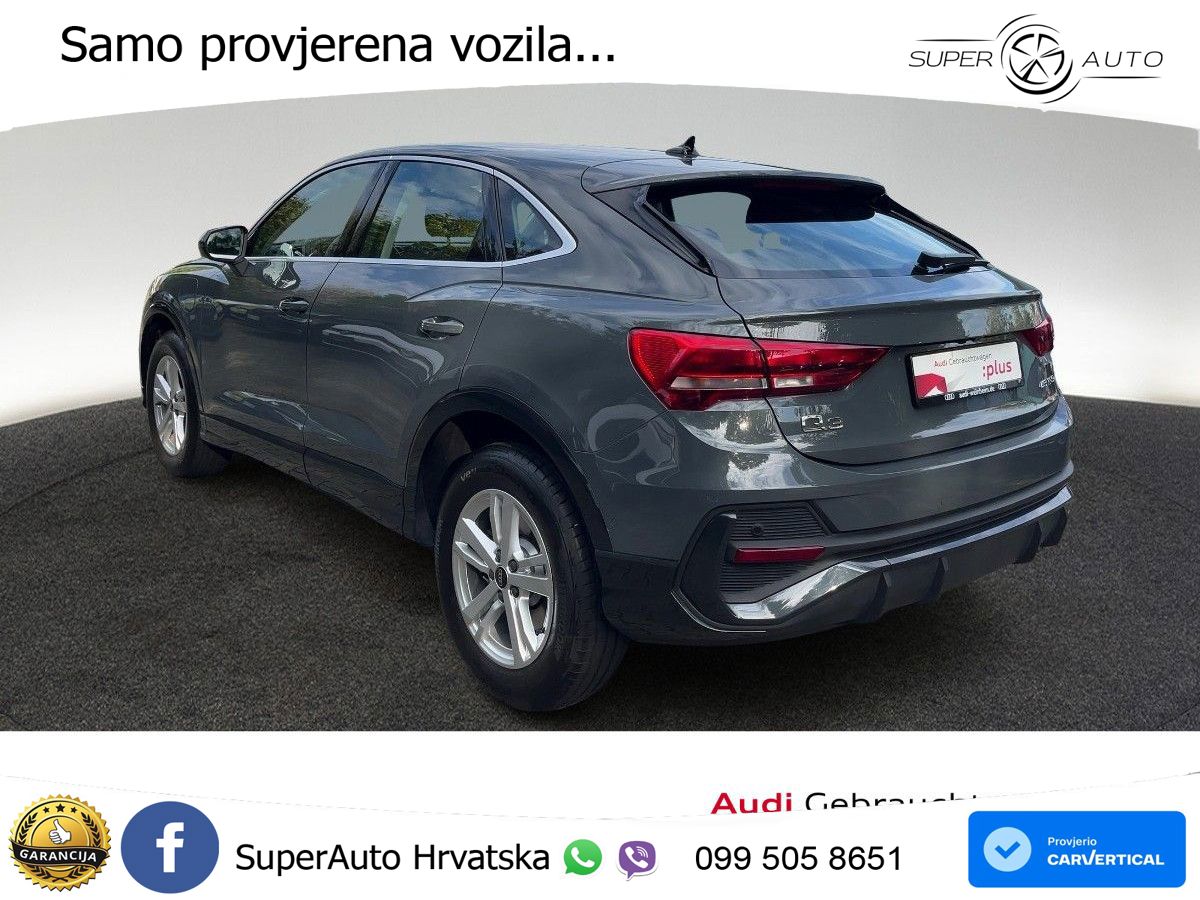 Audi Q3 Sportback 45 TFSIe (245 KS) S tronic LED+GR SJED+ACC