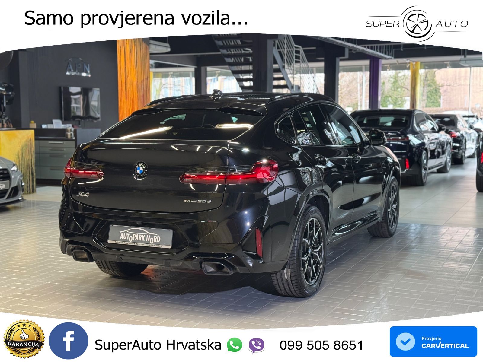 BMW X4 30d (286 KS) xDrive Steptronic M Sport LED+GR SJED+ACC