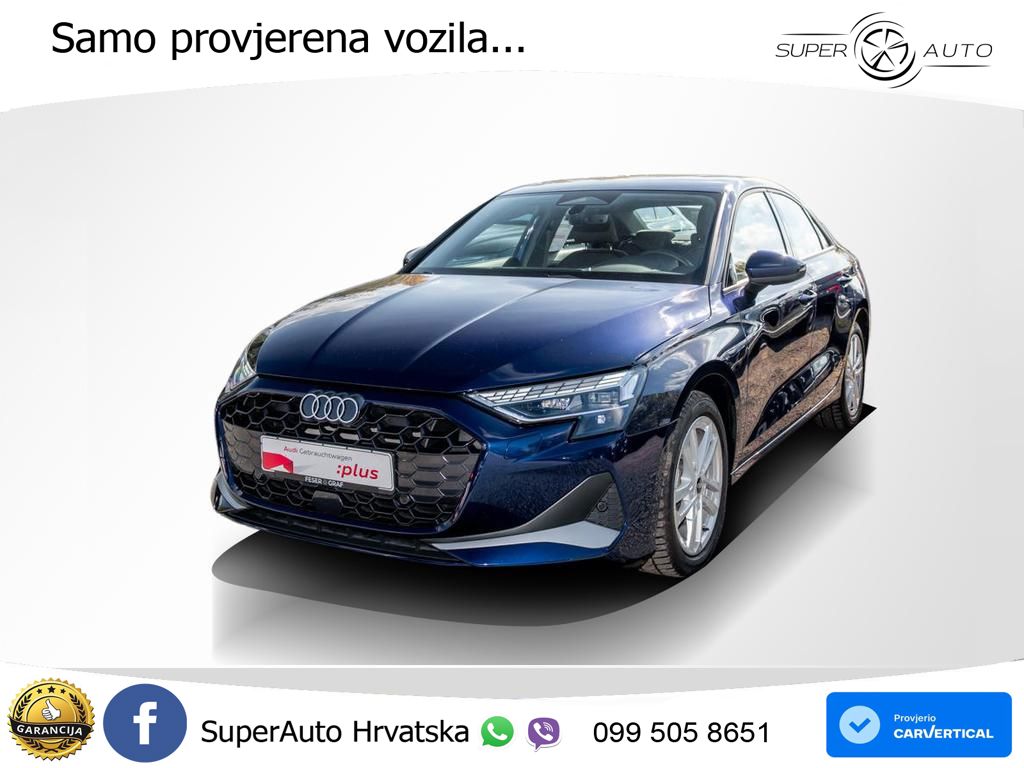 Audi A3 Limuzina 35 TFSI (150 KS) S tronic LED+GR SJED+ACC