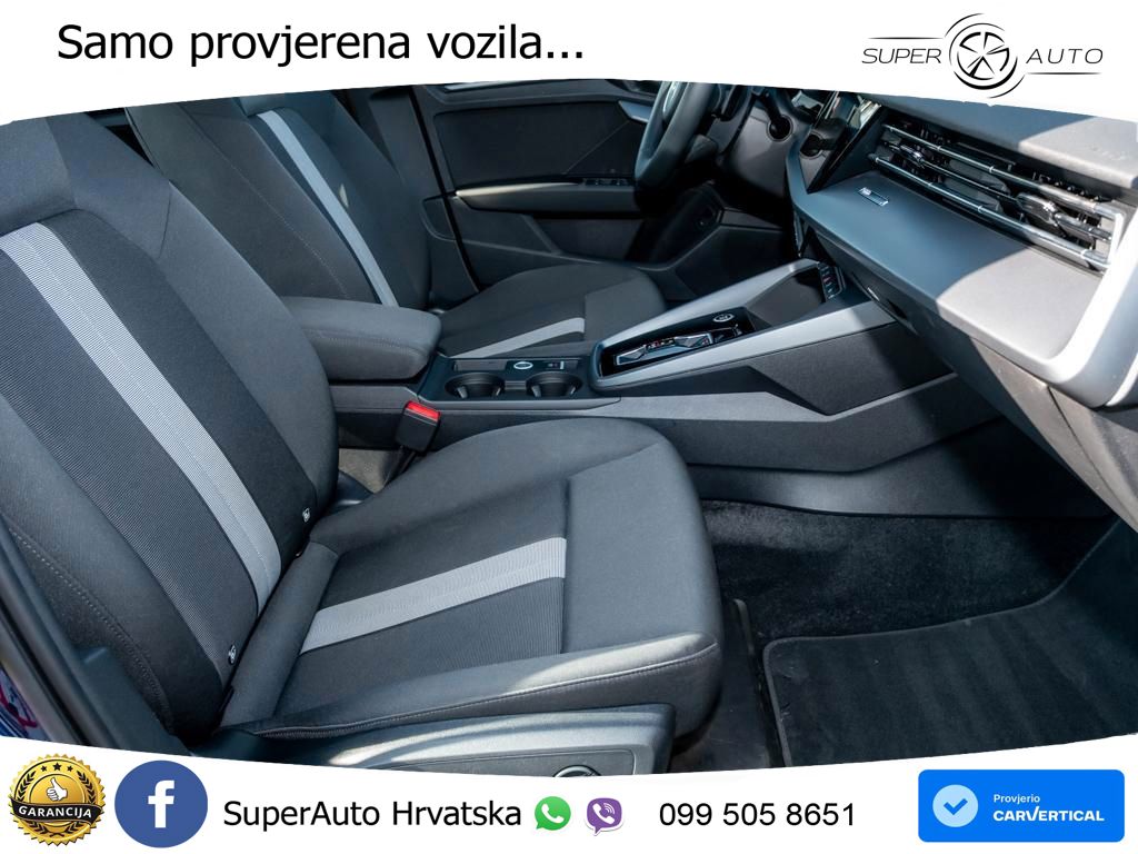 Audi A3 Limuzina 35 TFSI (150 KS) S tronic LED+GR SJED+ACC