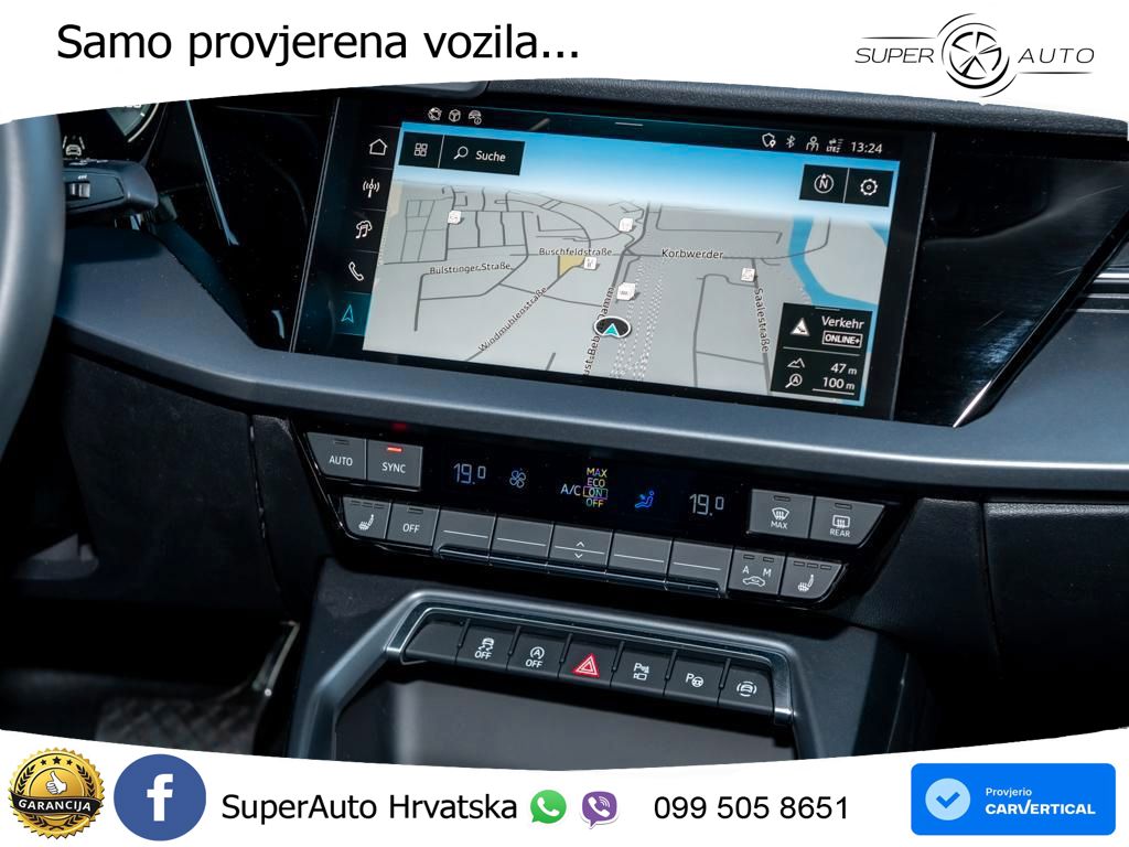 Audi A3 Limuzina 35 TFSI (150 KS) S tronic LED+GR SJED+ACC