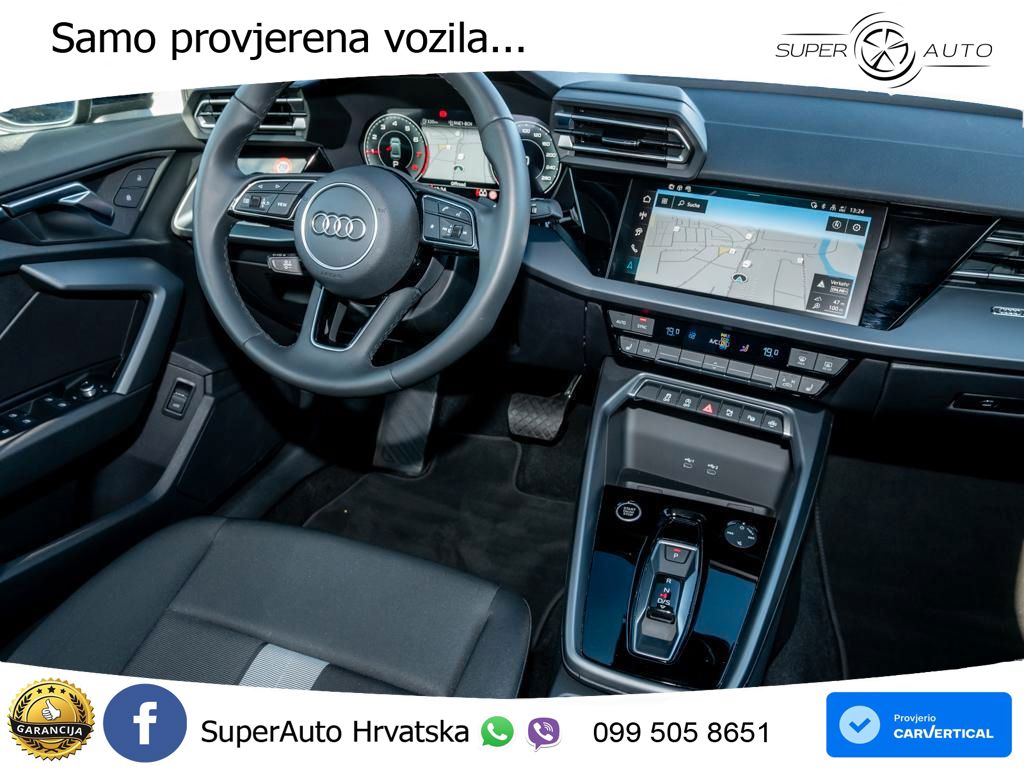 Audi A3 Limuzina 35 TFSI (150 KS) S tronic LED+GR SJED+ACC