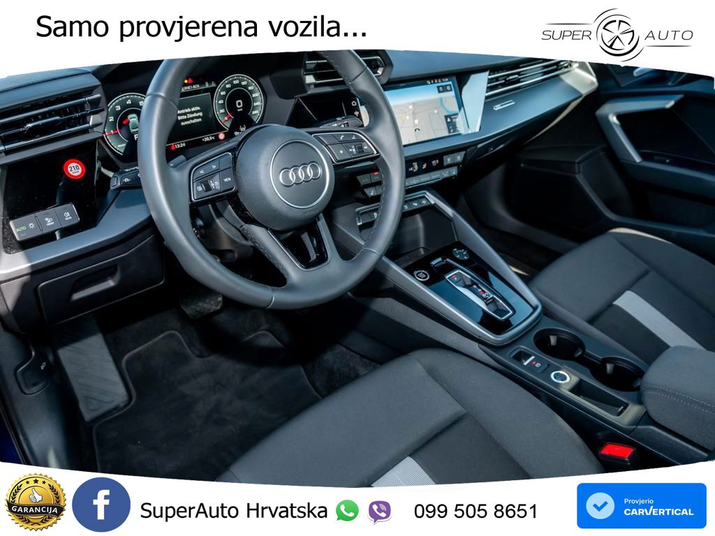 Audi A3 Limuzina 35 TFSI (150 KS) S tronic LED+GR SJED+ACC