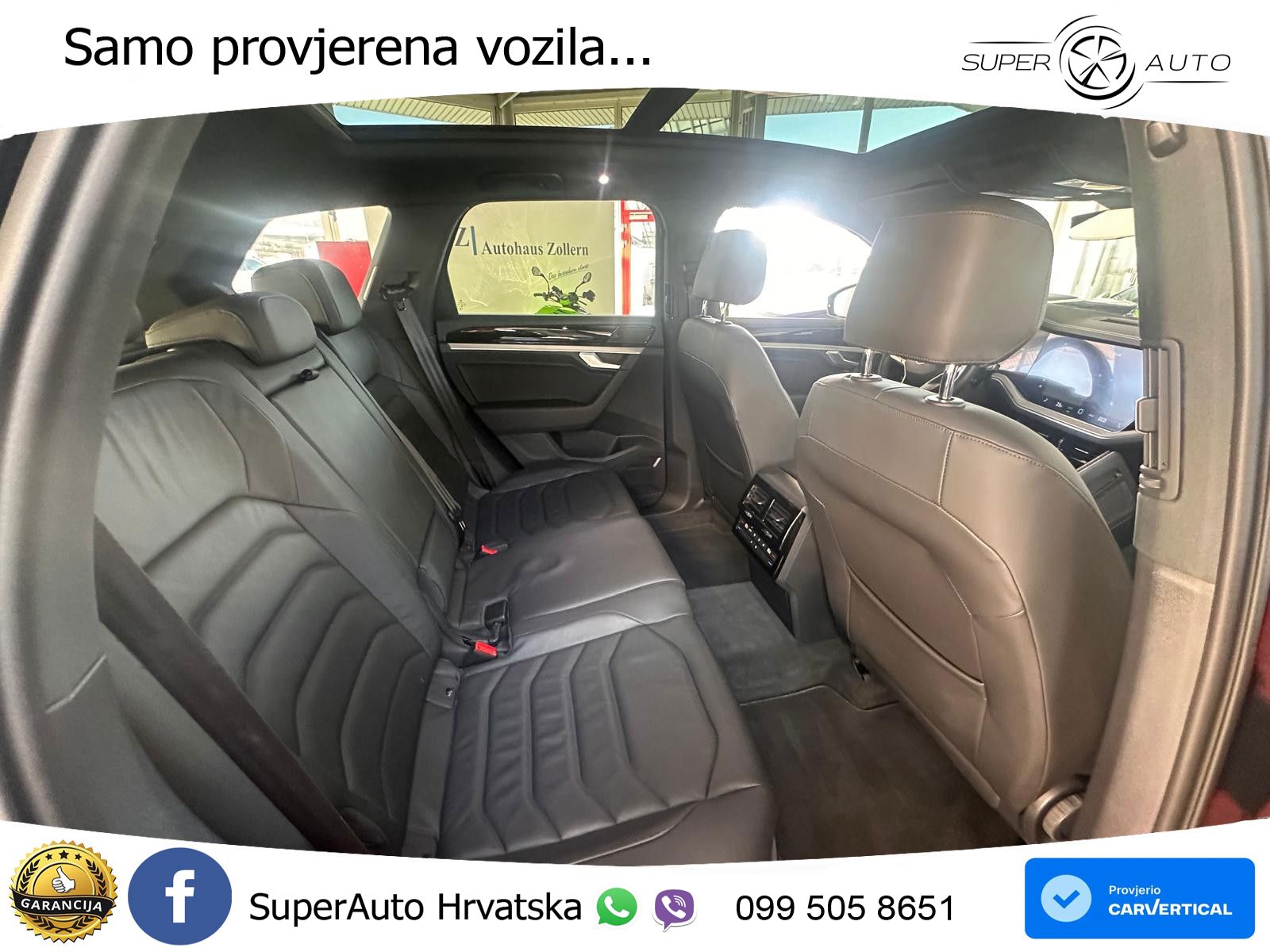 Volkswagen Touareg 3.0 V6 TDI (231 KS) 4MOTION Tiptronic ZRAČNI+ACC+GR SJED+KAM+PANO