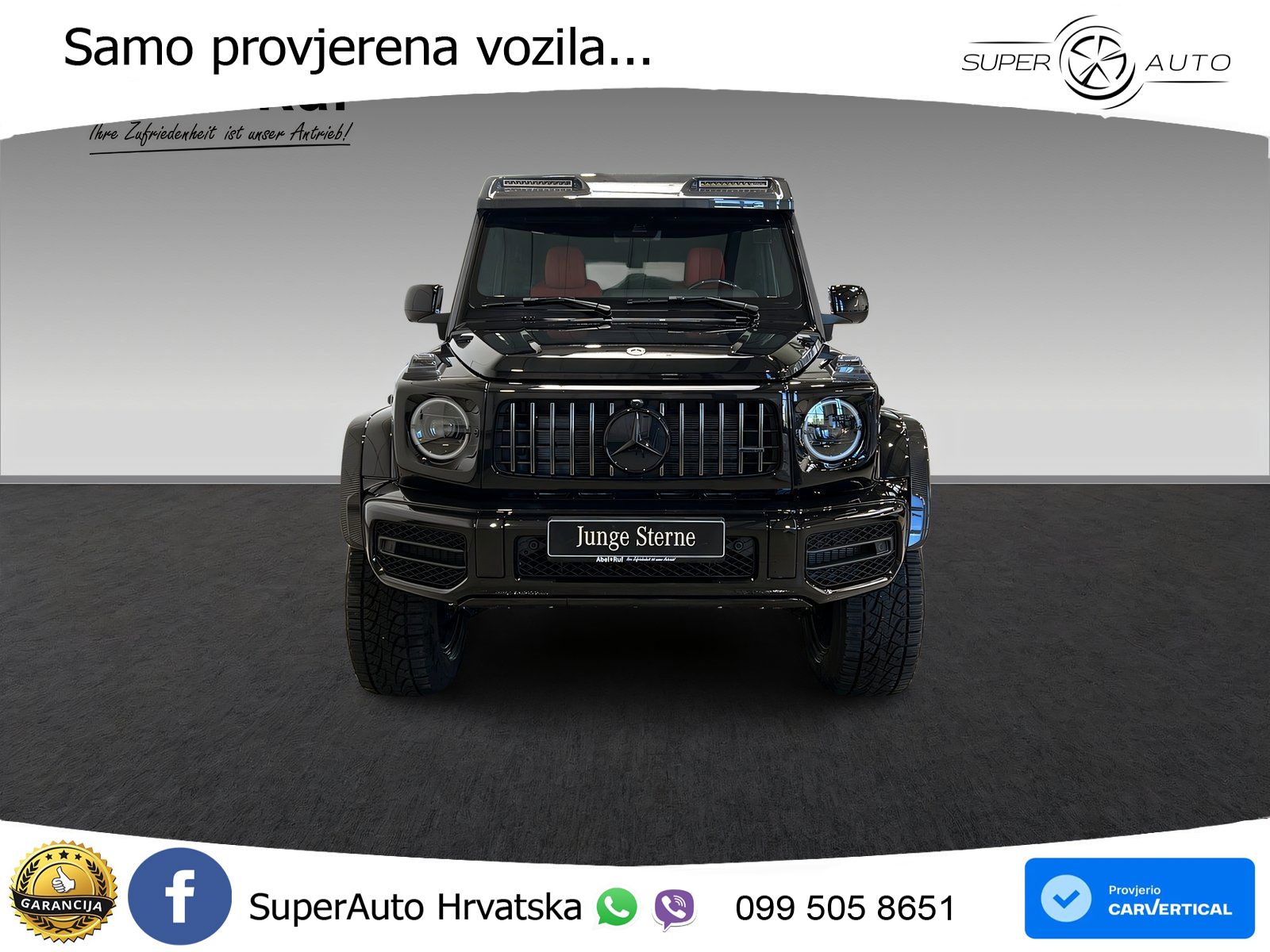 Mercedes AMG G 63 Long V8 (585 KS) 4MATIC 9G-TRONIC AMG SPEEDSHIFT TCT