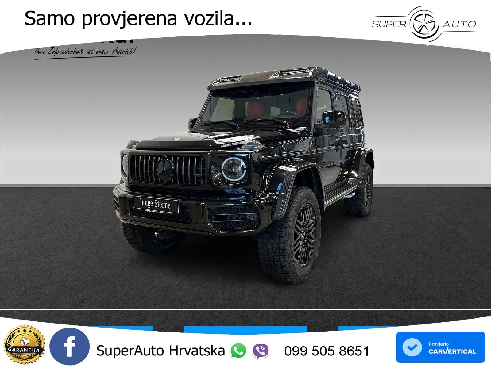 Mercedes AMG G 63 Long V8 (585 KS) 4MATIC 9G-TRONIC AMG SPEEDSHIFT TCT