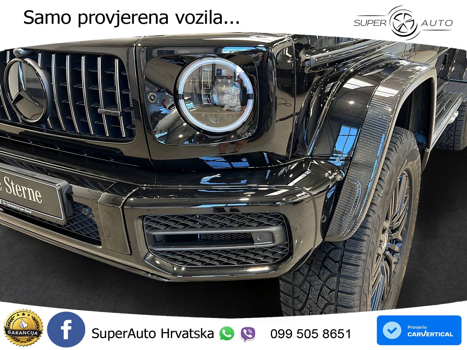 Mercedes AMG G 63 Long V8 (585 KS) 4MATIC 9G-TRONIC AMG SPEEDSHIFT TCT