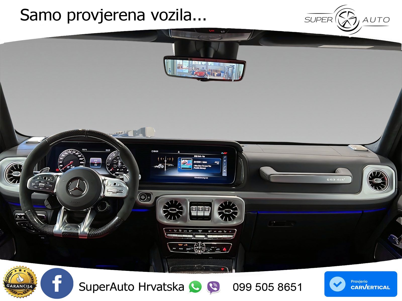 Mercedes AMG G 63 Long V8 (585 KS) 4MATIC 9G-TRONIC AMG SPEEDSHIFT TCT