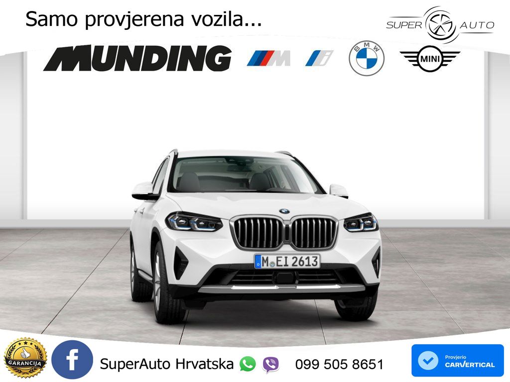 BMW X3 20d xDrive Steptronic LED+GR SJED+ACC