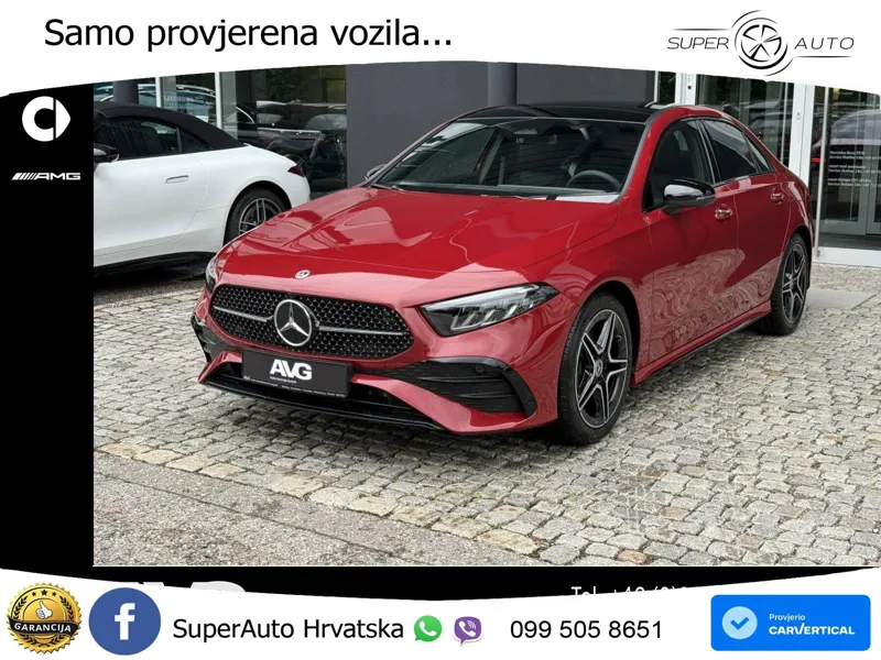Mercedes-Benz A 200 7G-DCT AMG LED+GR SJED+ACC
