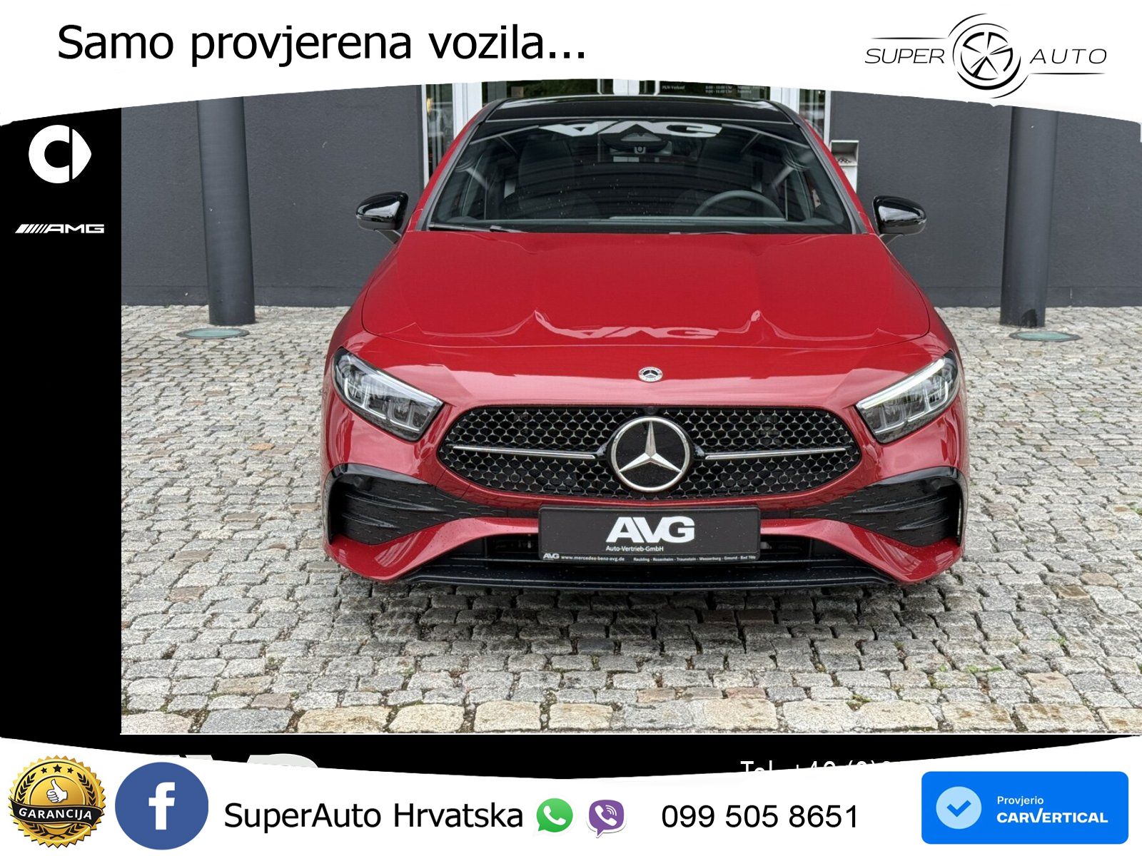 Mercedes-Benz A 200 7G-DCT AMG LED+GR SJED+ACC