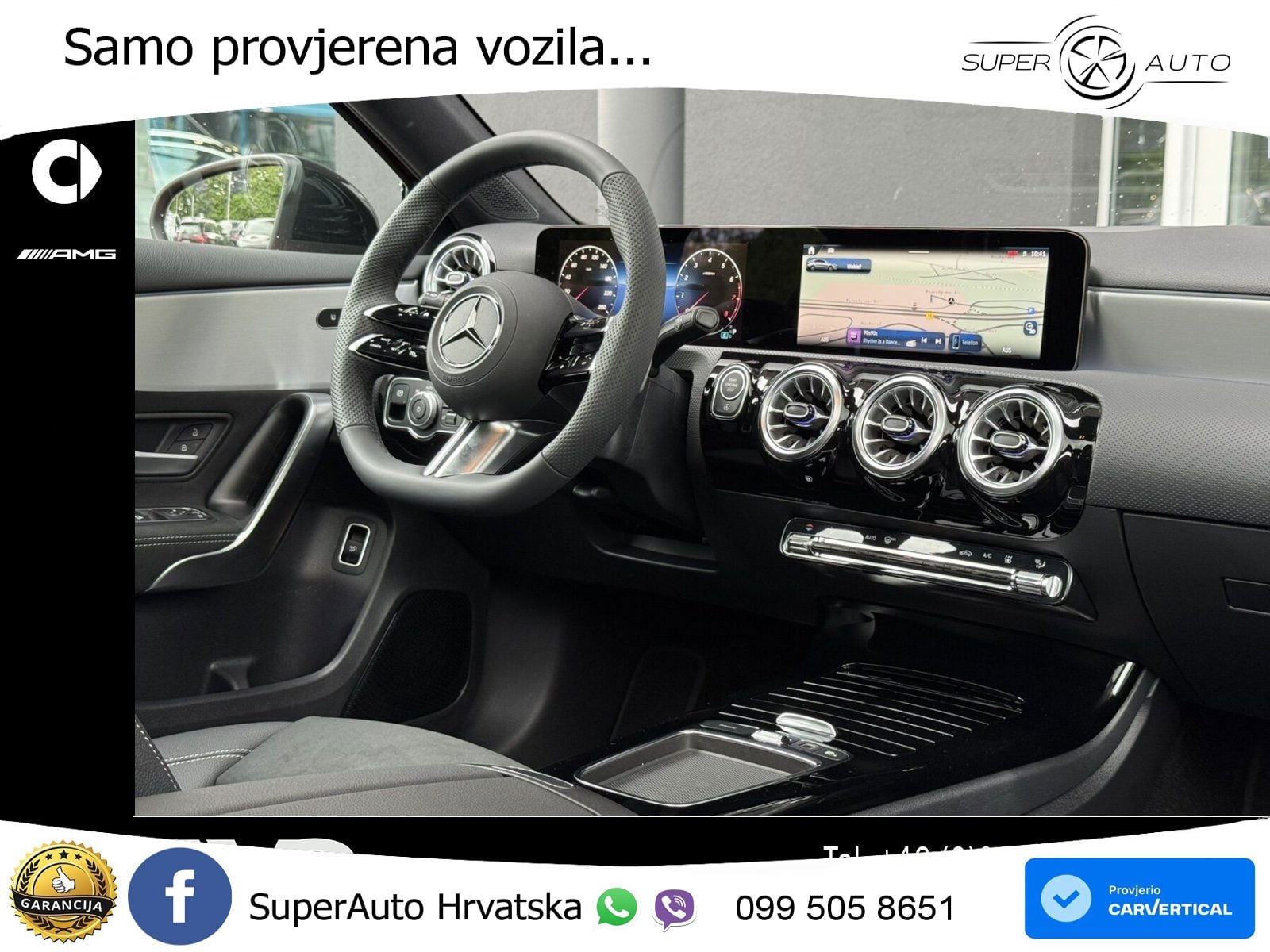 Mercedes-Benz A 200 7G-DCT AMG LED+GR SJED+ACC