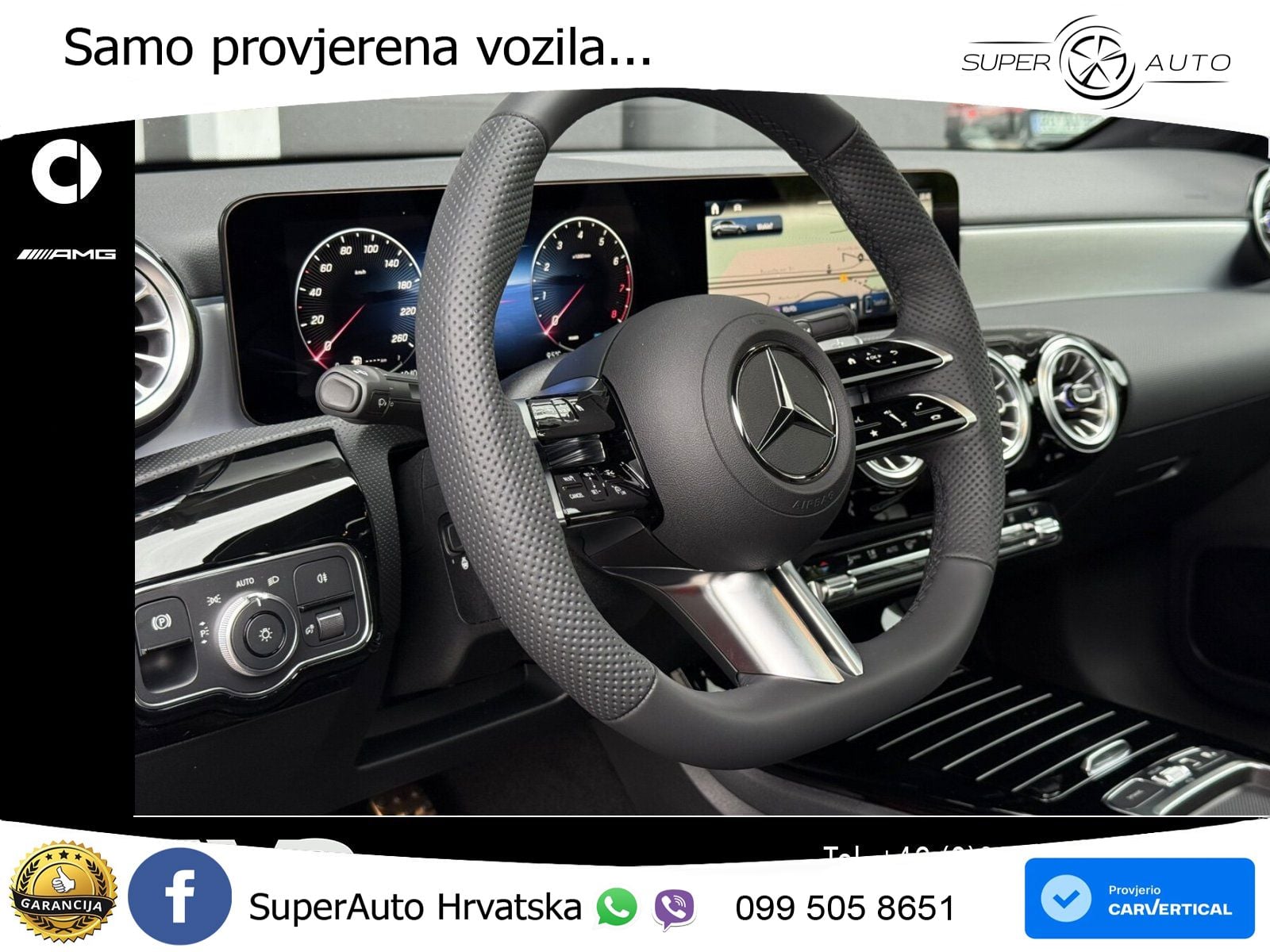 Mercedes-Benz A 200 7G-DCT AMG LED+GR SJED+ACC