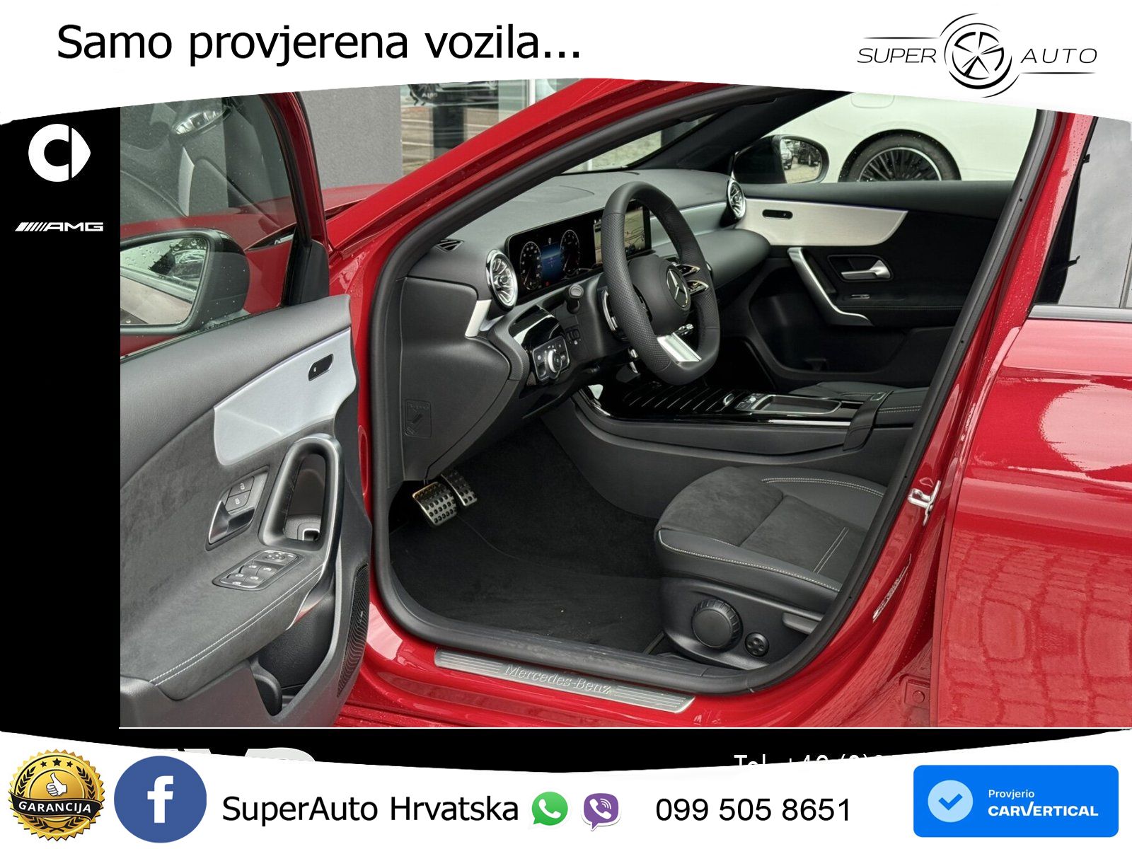 Mercedes-Benz A 200 7G-DCT AMG LED+GR SJED+ACC