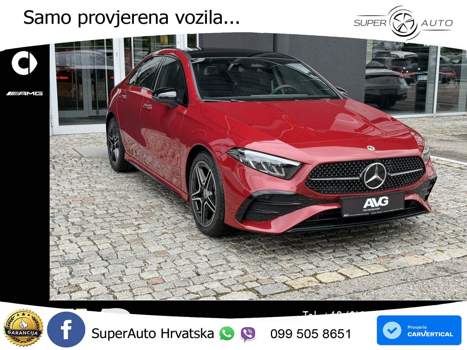 Mercedes-Benz A 200 7G-DCT AMG LED+GR SJED+ACC