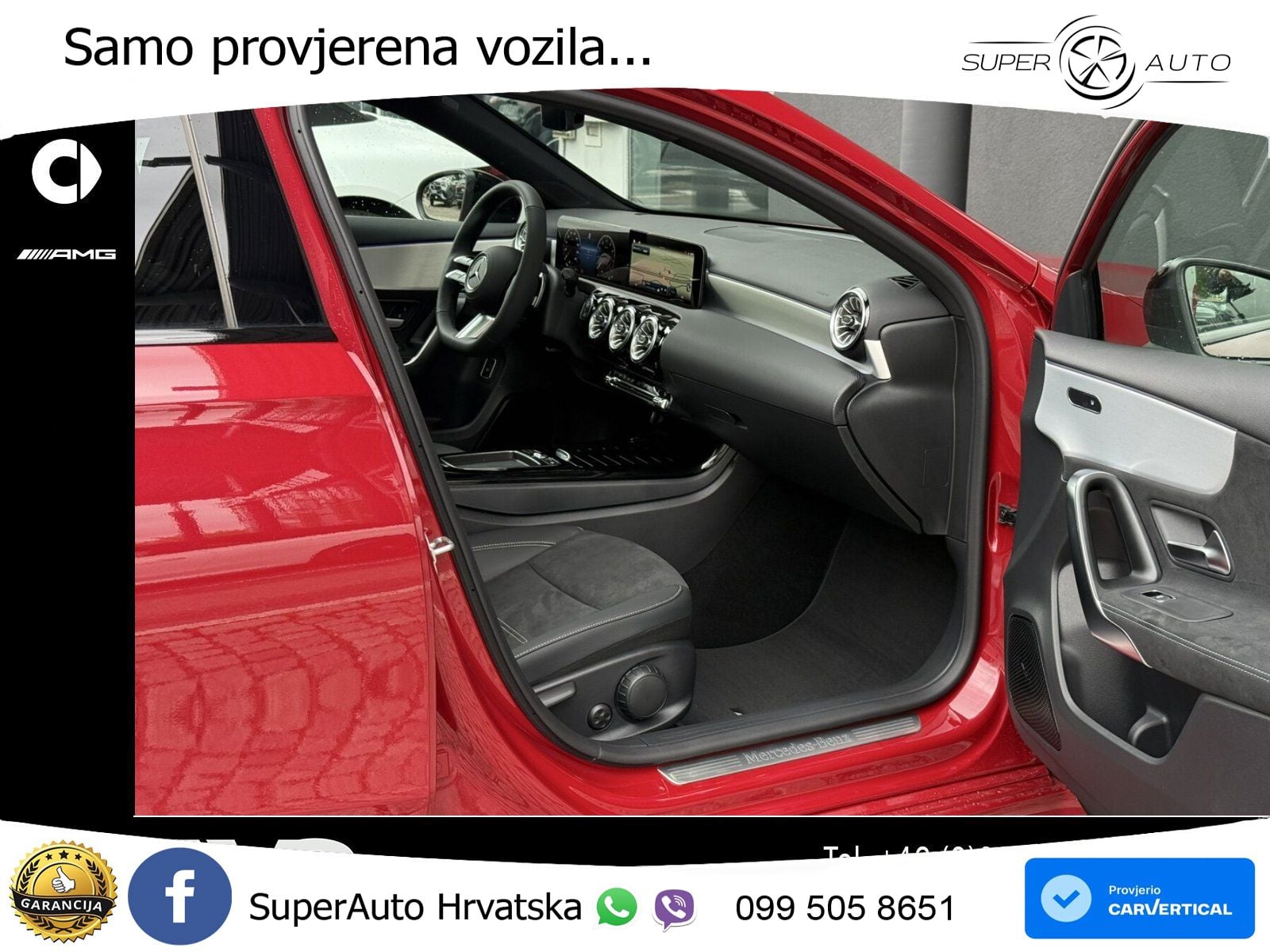 Mercedes-Benz A 200 7G-DCT AMG LED+GR SJED+ACC