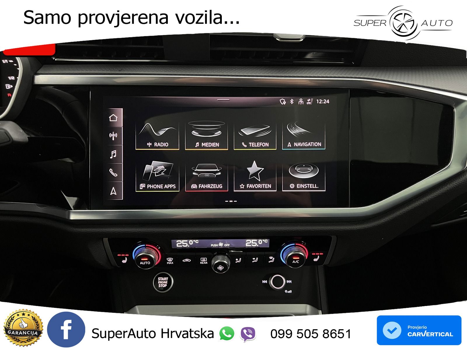 Audi Q3 Sportback 40 TFSI (190 KS) quattro S tronic S line LED+GR SJED+ACC
