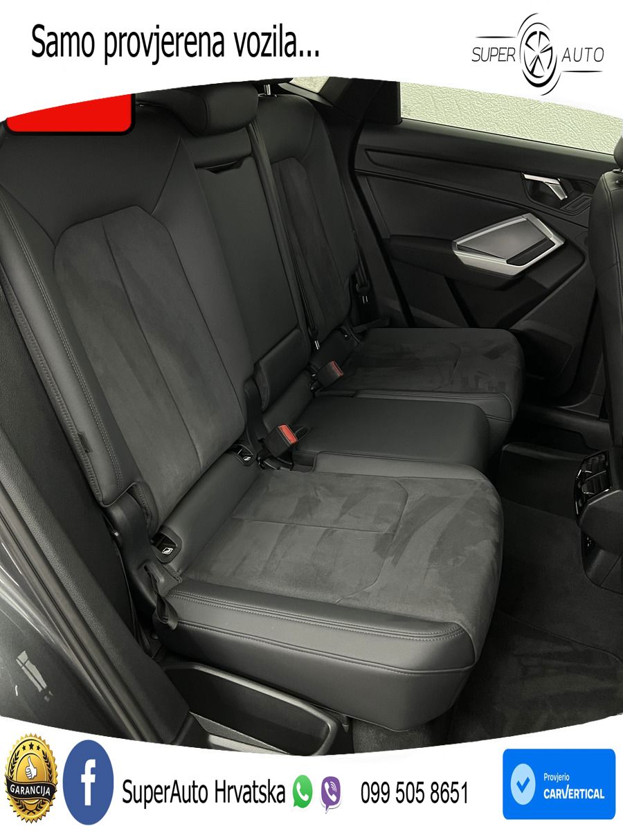Audi Q3 Sportback 40 TFSI (190 KS) quattro S tronic S line LED+GR SJED+ACC