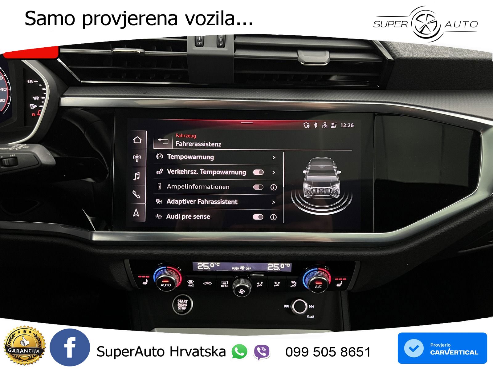 Audi Q3 Sportback 40 TFSI (190 KS) quattro S tronic S line LED+GR SJED+ACC