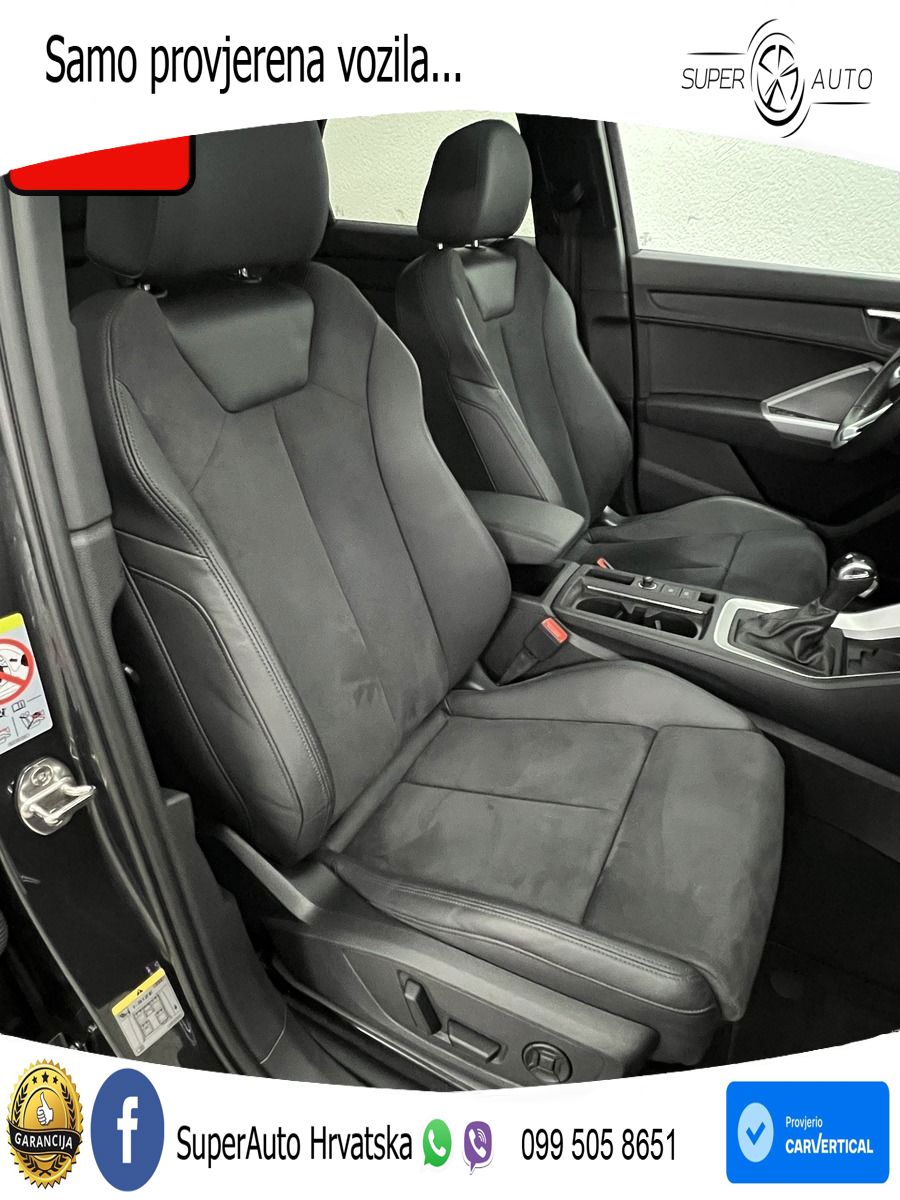 Audi Q3 Sportback 40 TFSI (190 KS) quattro S tronic S line LED+GR SJED+ACC