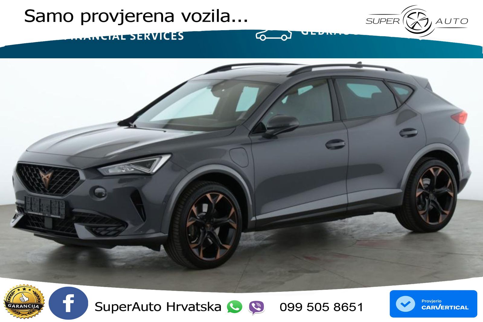Cupra Formentor 1.4 TSI (245 KS) e-Hybrid DSG VZ LED+GR SJED+ACC