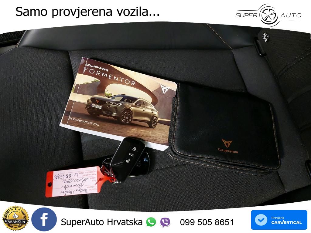 Cupra Formentor 1.4 TSI (245 KS) e-Hybrid DSG VZ LED+GR SJED+ACC