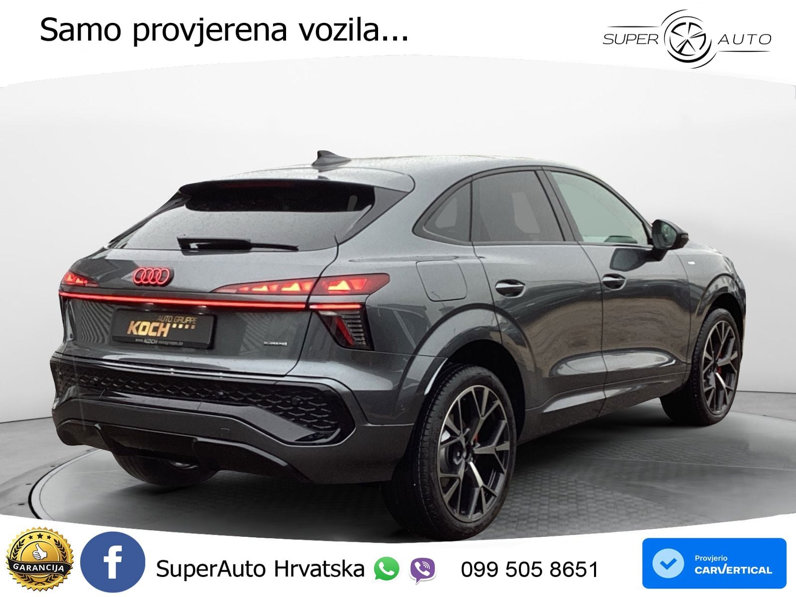 Audi Q3 Sportback 2.0 TFSI (204 KS) quattro S tronic LED+GR SJED+ACC