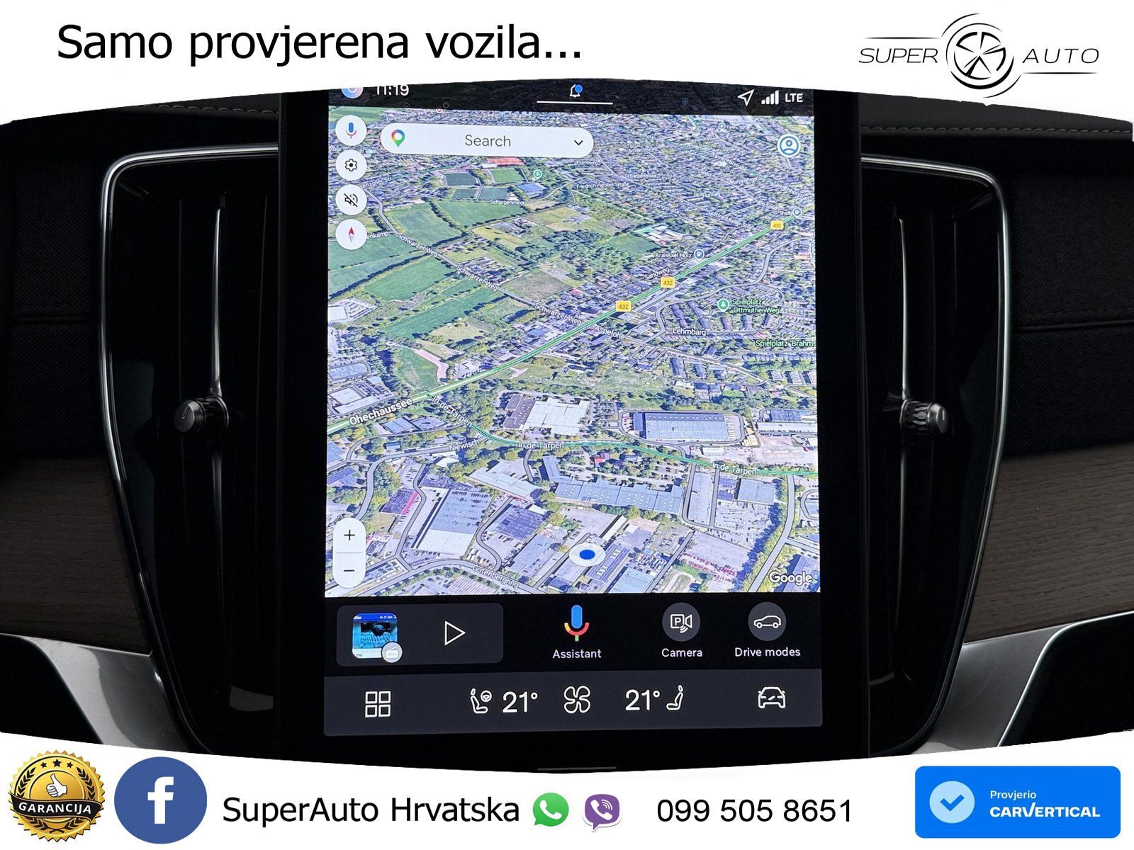Volvo XC90 2.0 T8 AWD Automatic ACC+HEAD+4xGR SJED+360+PANO