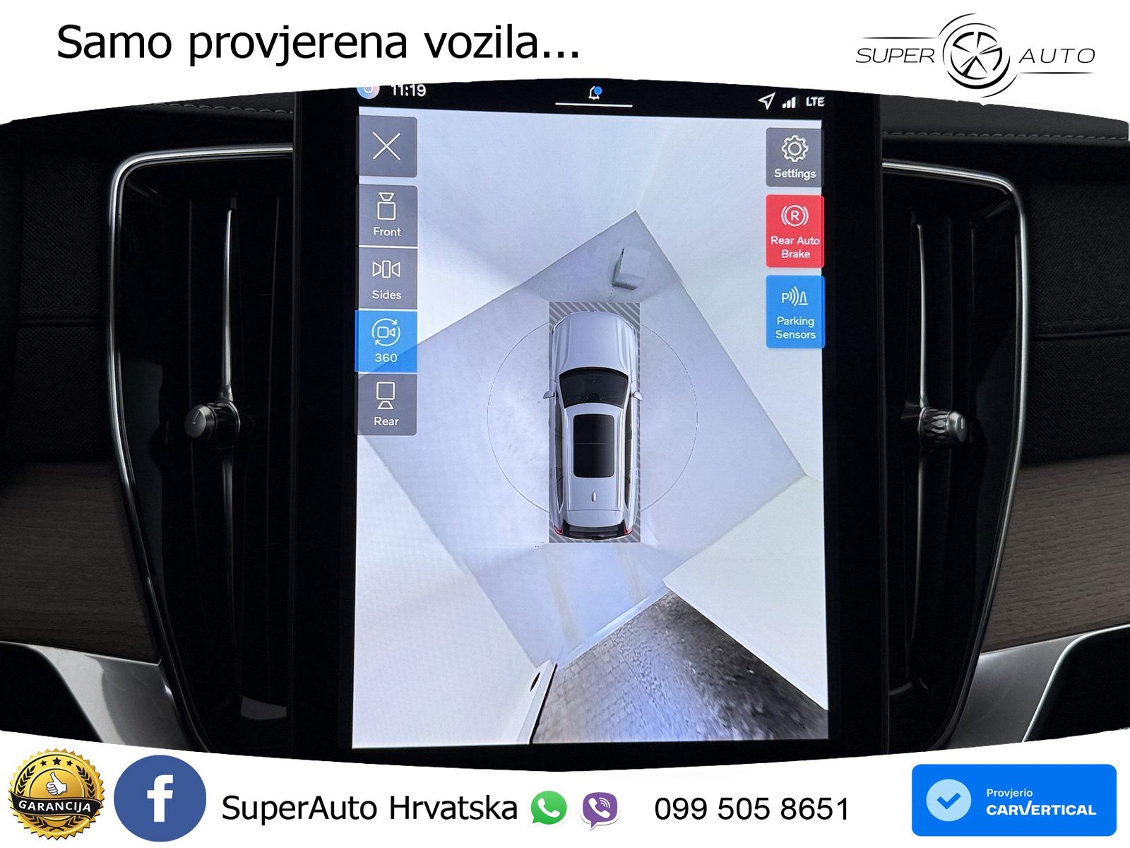 Volvo XC90 2.0 T8 AWD Automatic ACC+HEAD+4xGR SJED+360+PANO