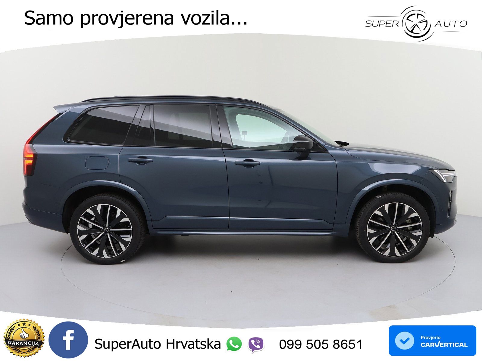Volvo XC90 2.0 T8 AWD Automatic ACC+HEAD+4xGR SJED+360+PANO