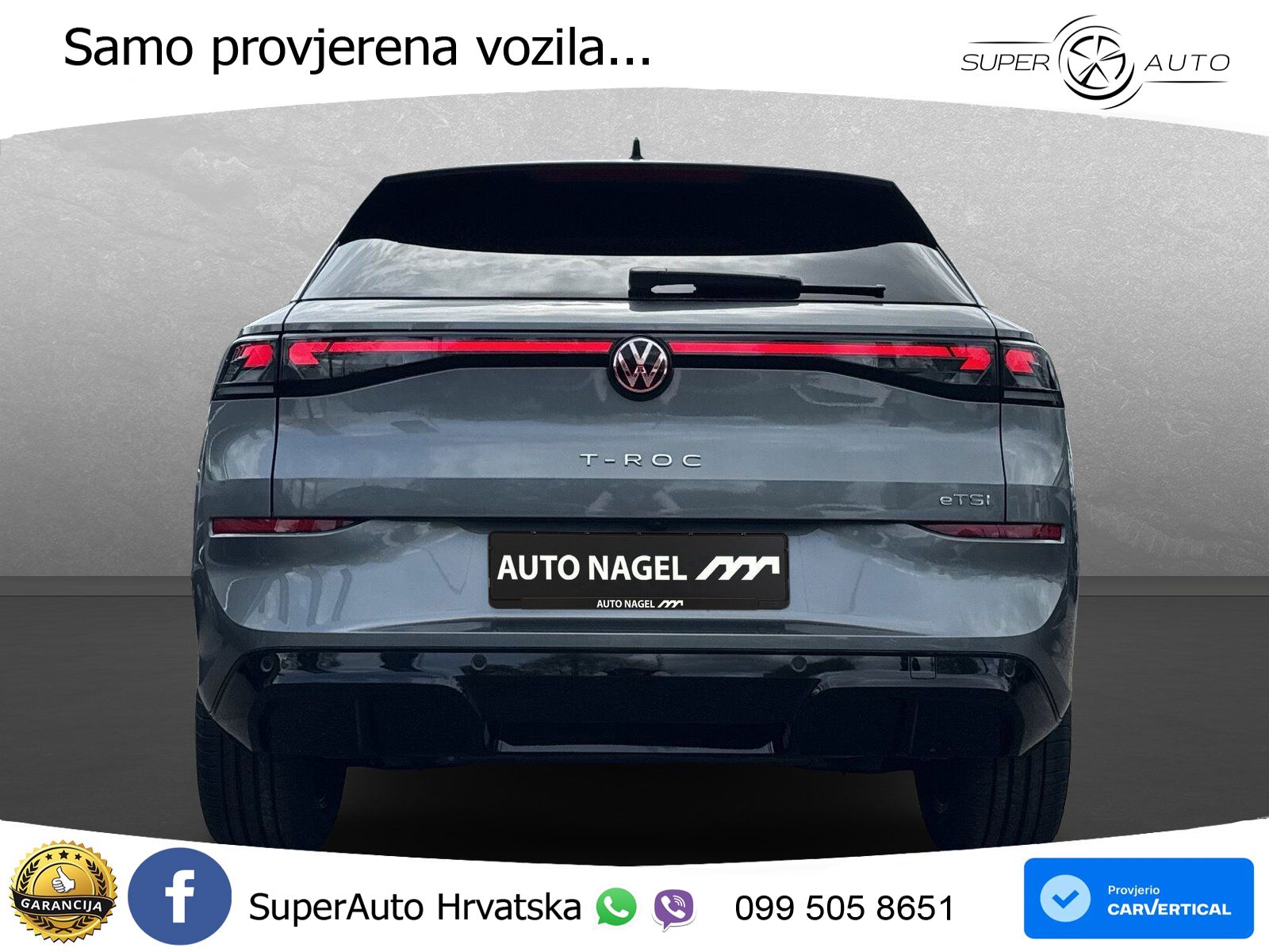 Volkswagen T-Roc II 1.5 eTSI (150 KS)  DSG LED+GR SJED+ACC