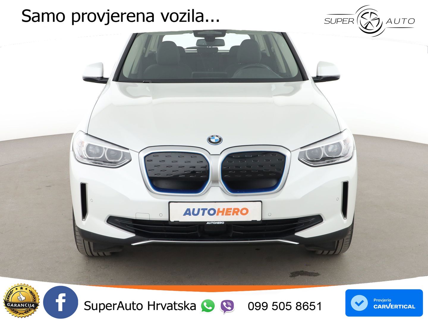 BMW iX3 80 kWh (286 KS) LED+GR SJED+ACC