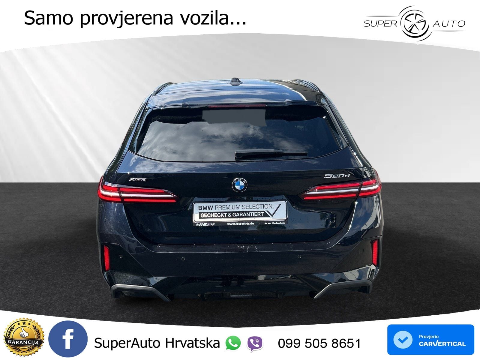 BMW 520d Touring (197 KS) xDrive Steptronic M Sport LED+GR SJED+ACC