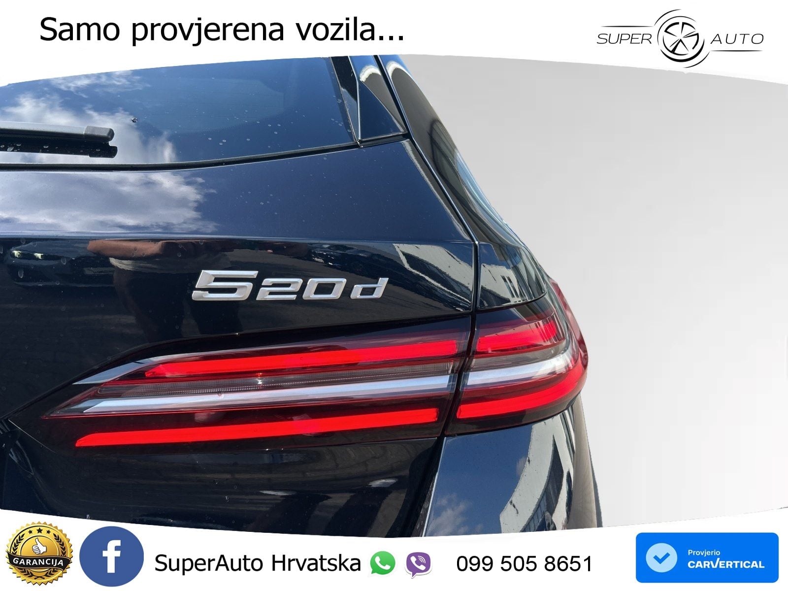 BMW 520d Touring (197 KS) xDrive Steptronic M Sport LED+GR SJED+ACC