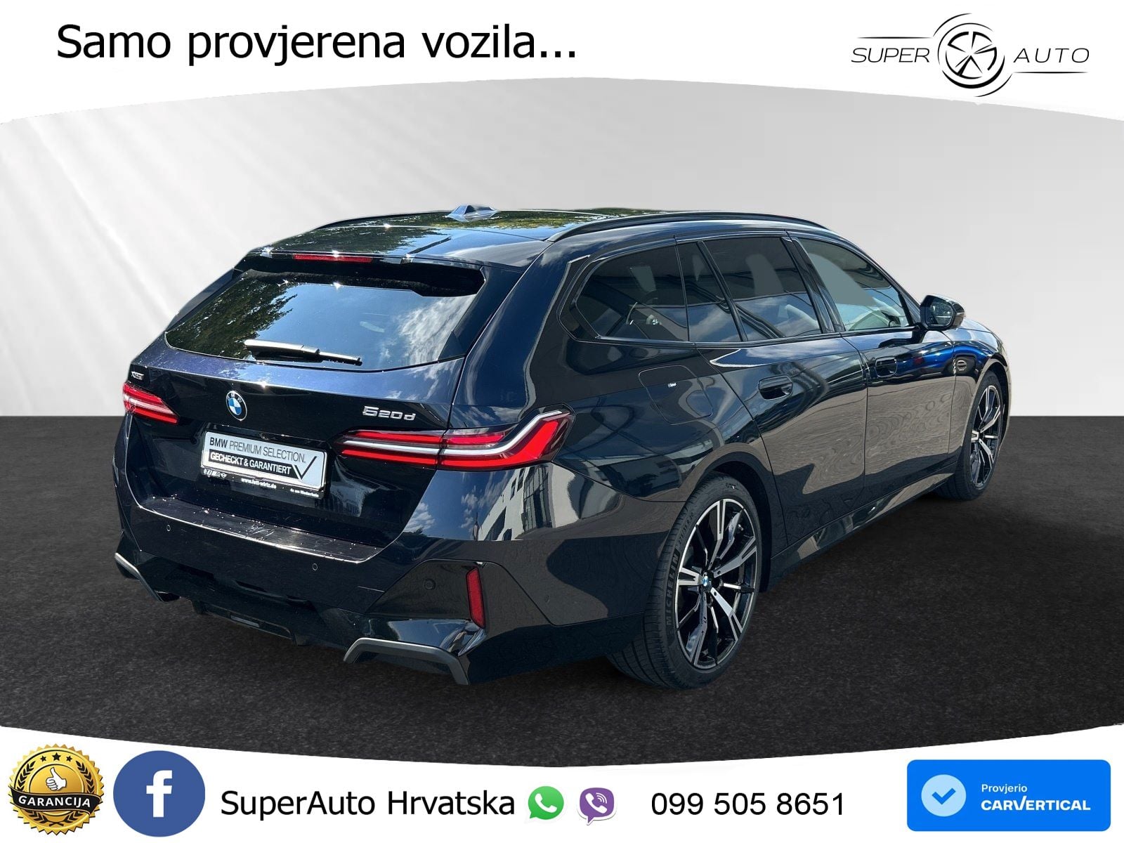 BMW 520d Touring (197 KS) xDrive Steptronic M Sport LED+GR SJED+ACC
