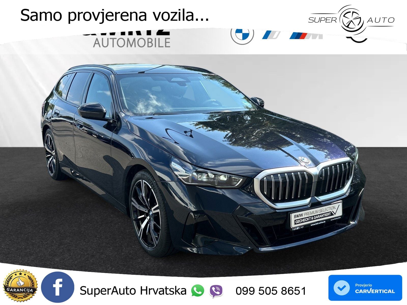 BMW 520d Touring (197 KS) xDrive Steptronic M Sport LED+GR SJED+ACC