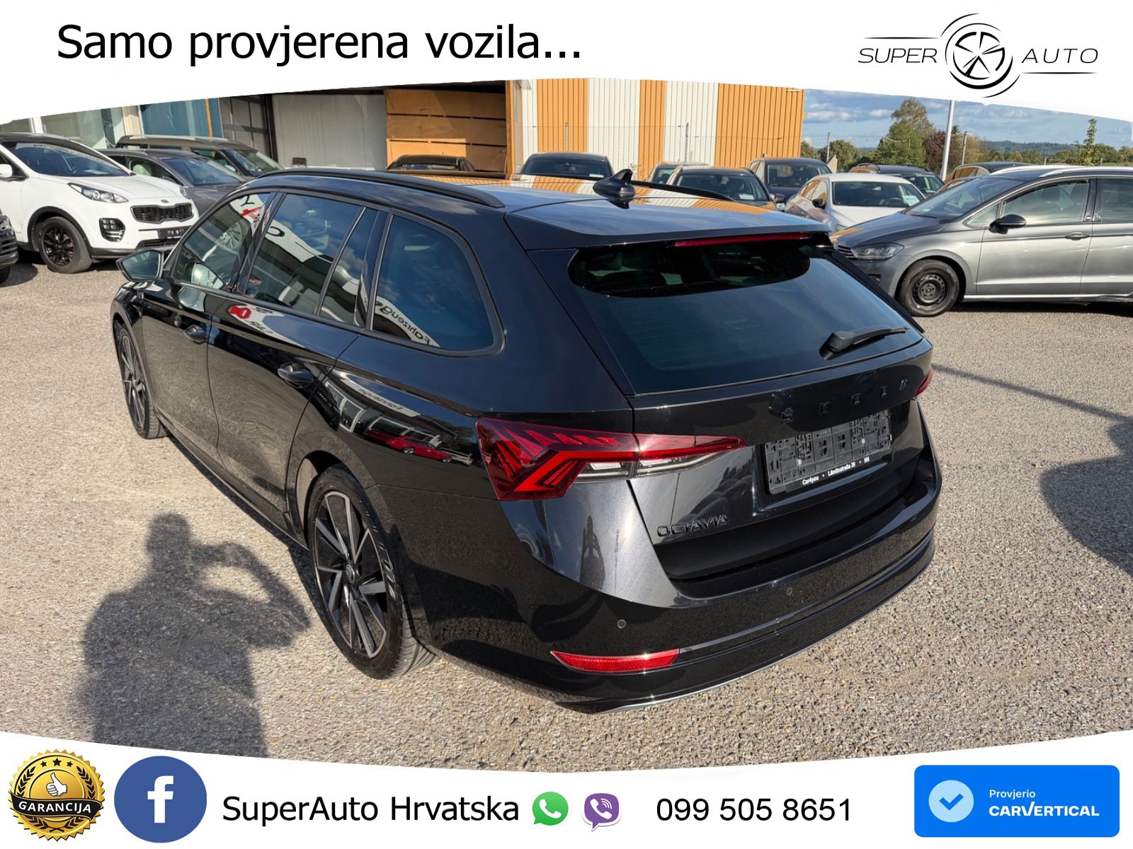 Škoda Octavia Combi 2.0 TDI (150 KS) DSG SportLine LED+GR SJED+ACC