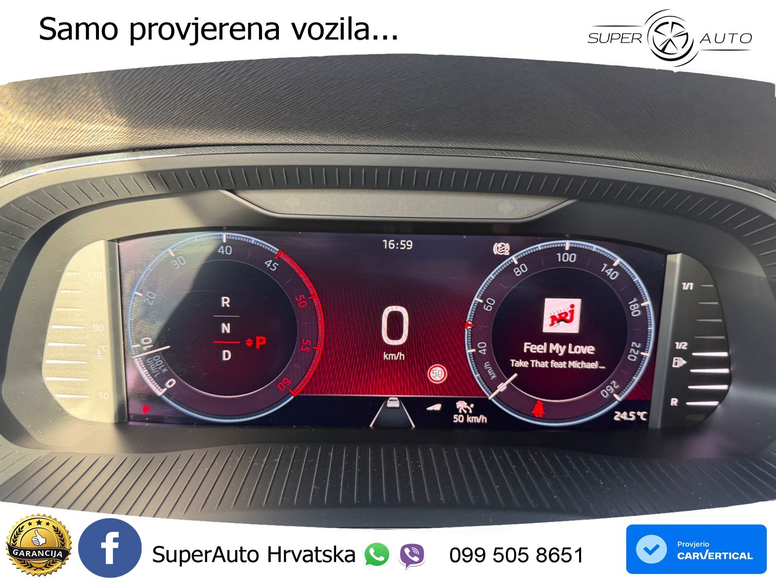 Škoda Octavia Combi 2.0 TDI (150 KS) DSG SportLine LED+GR SJED+ACC