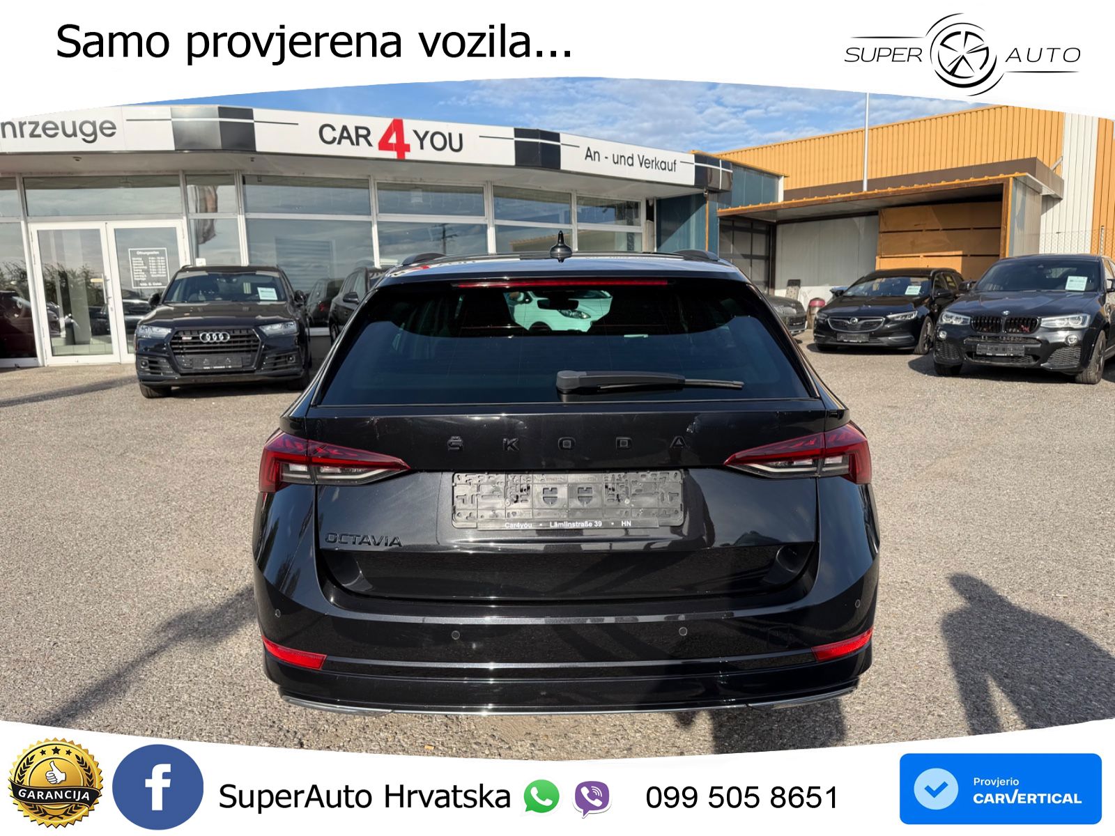 Škoda Octavia Combi 2.0 TDI (150 KS) DSG SportLine LED+GR SJED+ACC