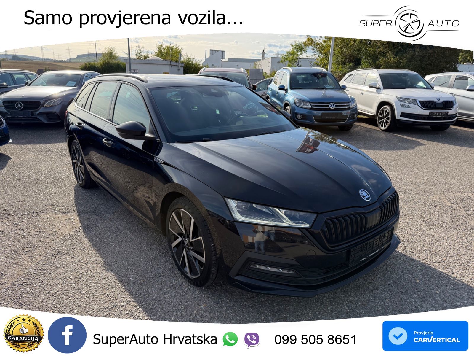 Škoda Octavia Combi 2.0 TDI (150 KS) DSG SportLine LED+GR SJED+ACC