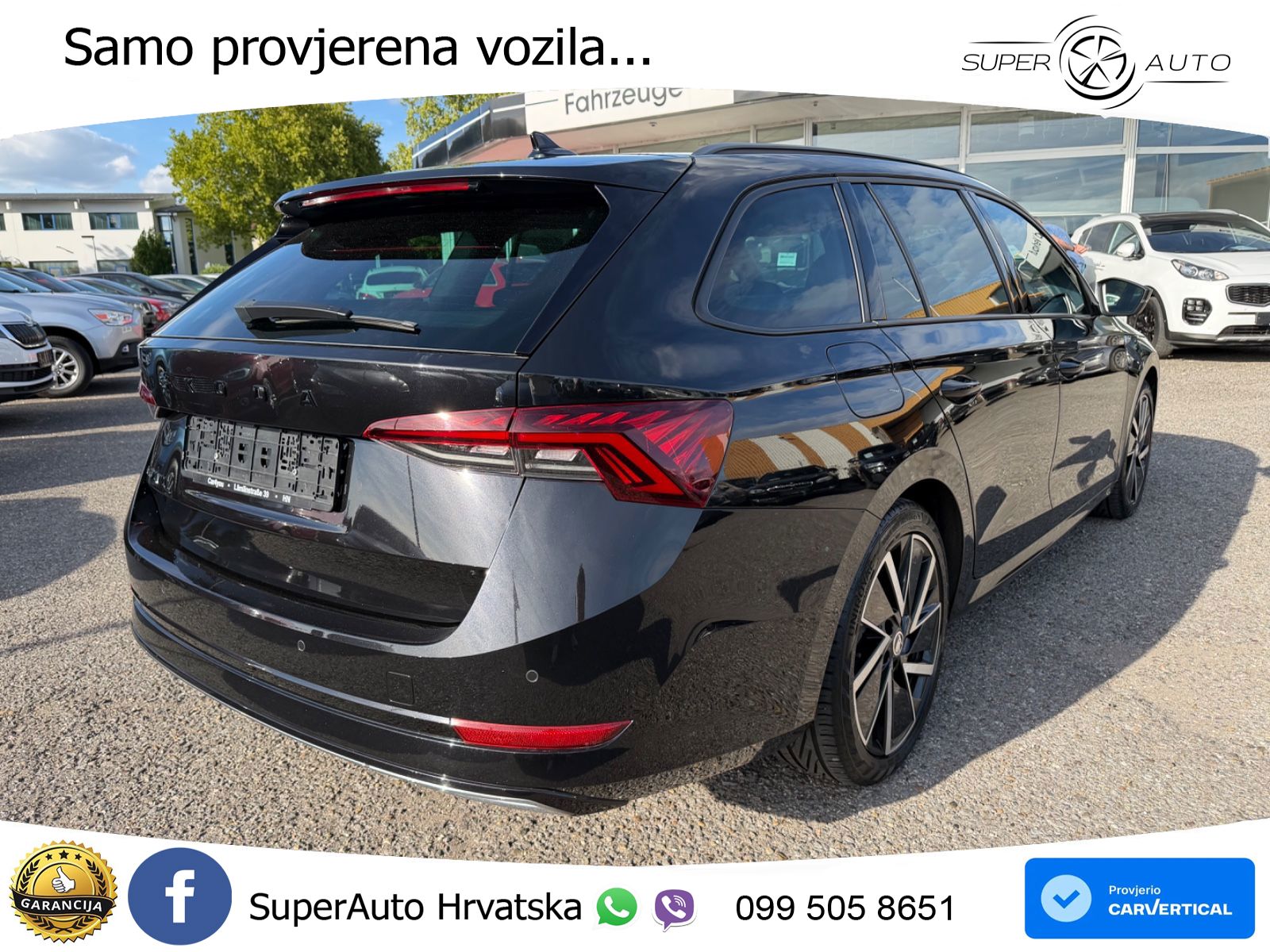 Škoda Octavia Combi 2.0 TDI (150 KS) DSG SportLine LED+GR SJED+ACC