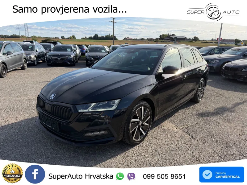 Škoda Octavia Combi 2.0 TDI (150 KS) DSG SportLine LED+GR SJED+ACC
