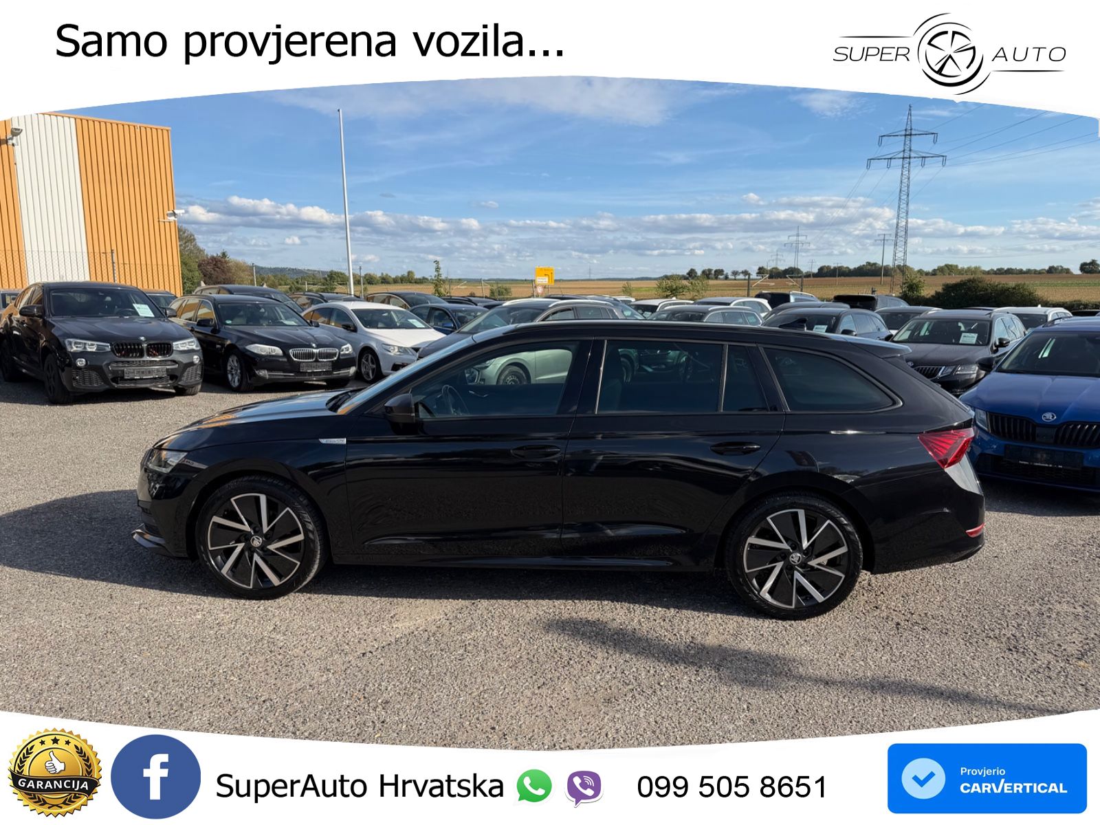 Škoda Octavia Combi 2.0 TDI (150 KS) DSG SportLine LED+GR SJED+ACC