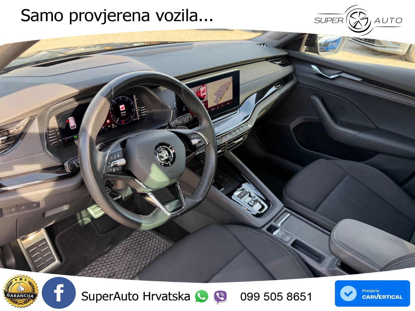 Škoda Octavia Combi 2.0 TDI (150 KS) DSG SportLine LED+GR SJED+ACC