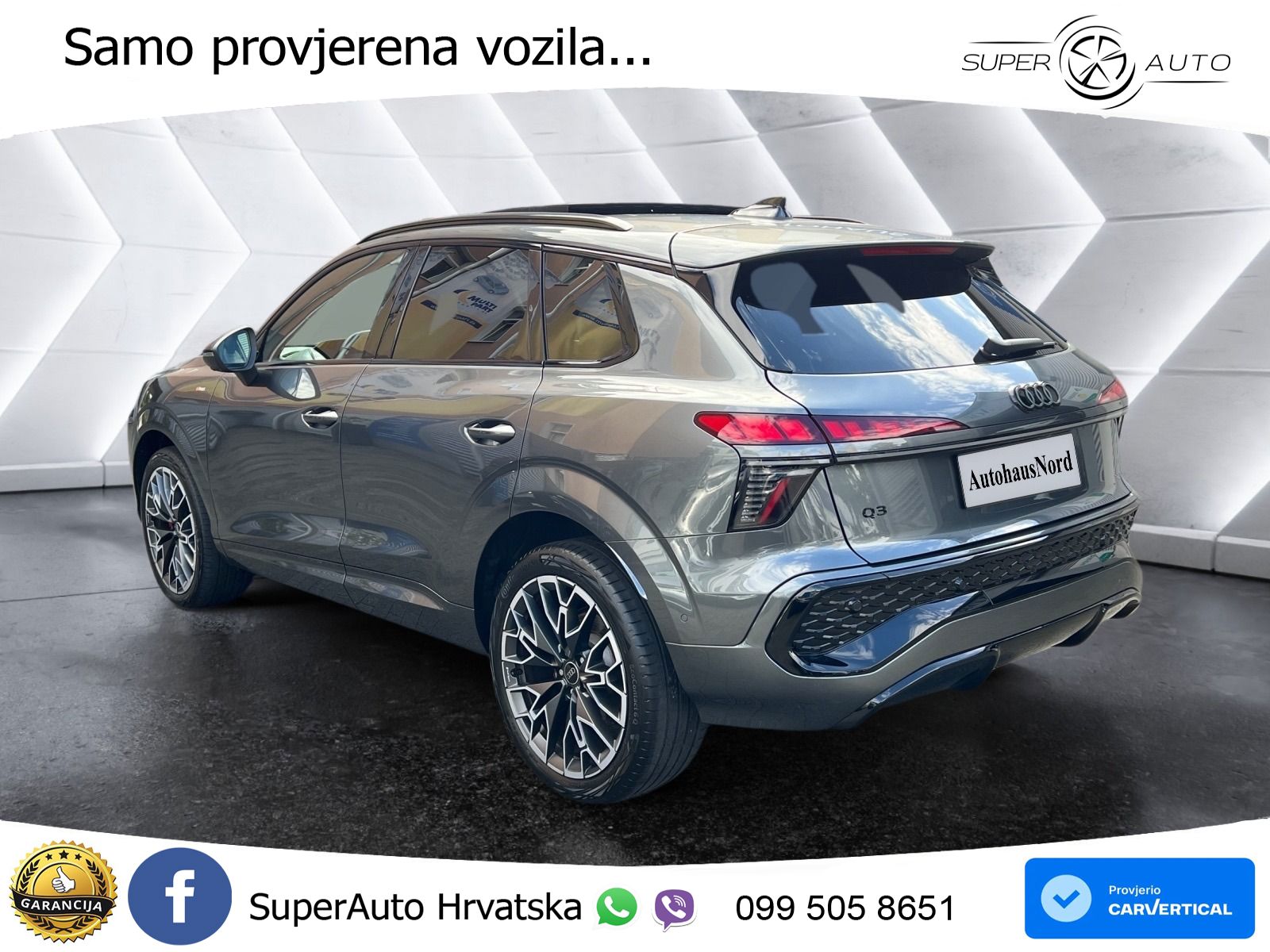 Audi Q3 2.0 TDI (150 KS) S tronic S line MATRIX+GR SJED+KAM