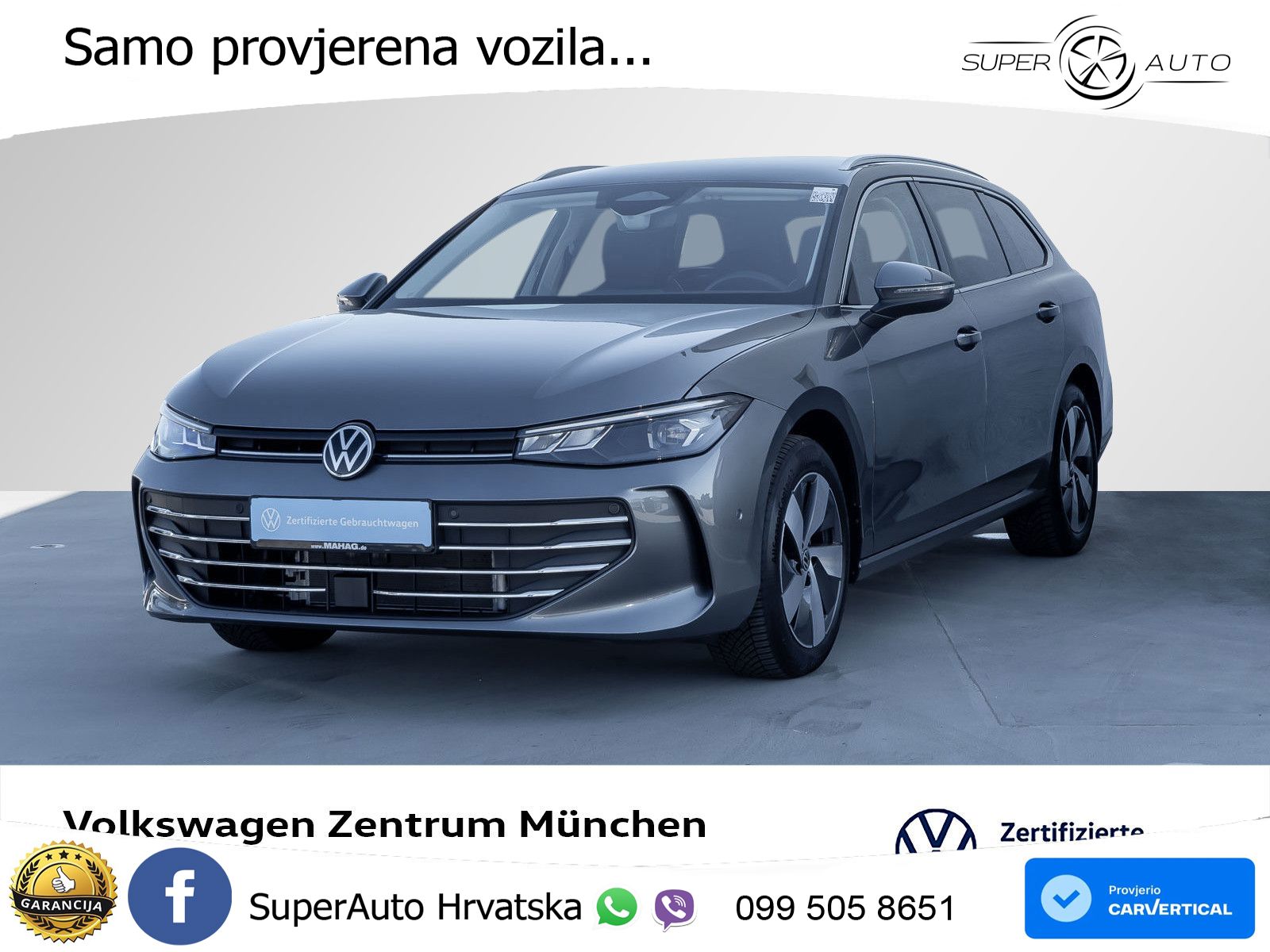 Volkswagen Passat Variant 1.5 eTSI (150 KS) DSG Business LED+GR SJED+ACC